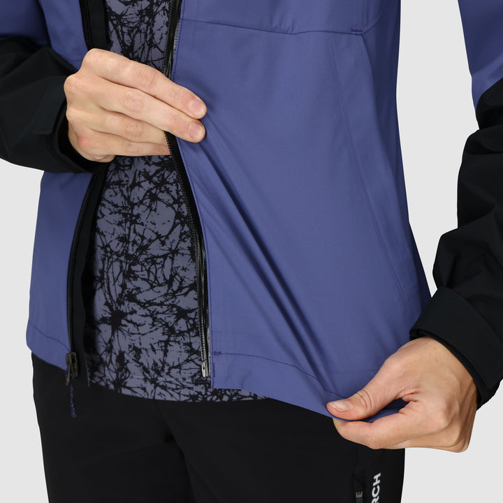Outdoor Research Freewheel Stretch Rain Jacket - Women's Galactic/Black