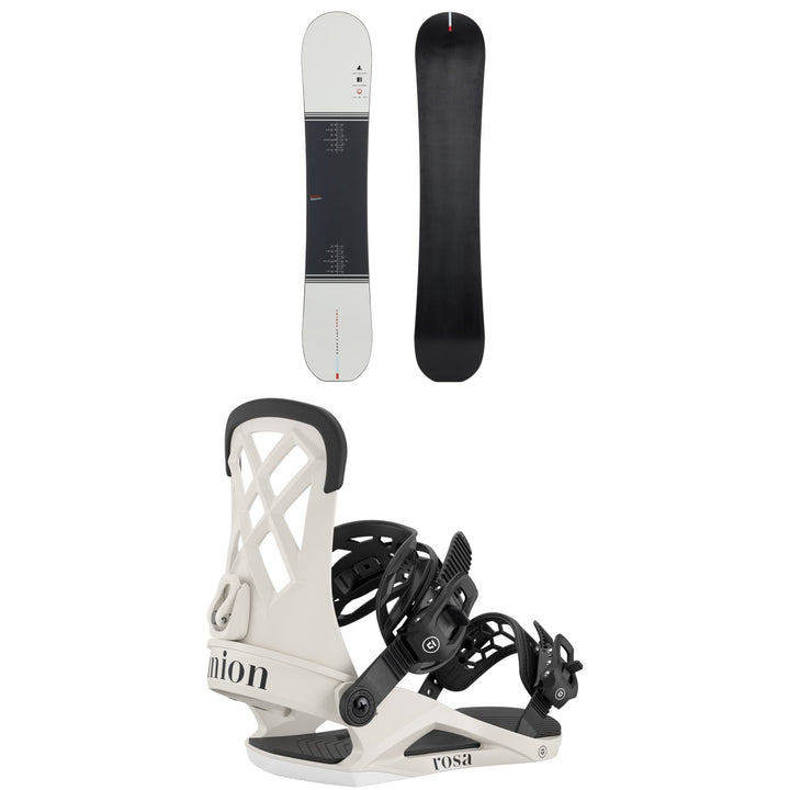 Season Primer Snowboard + Union Rosa Snowboard Bindings - Women's 2026
