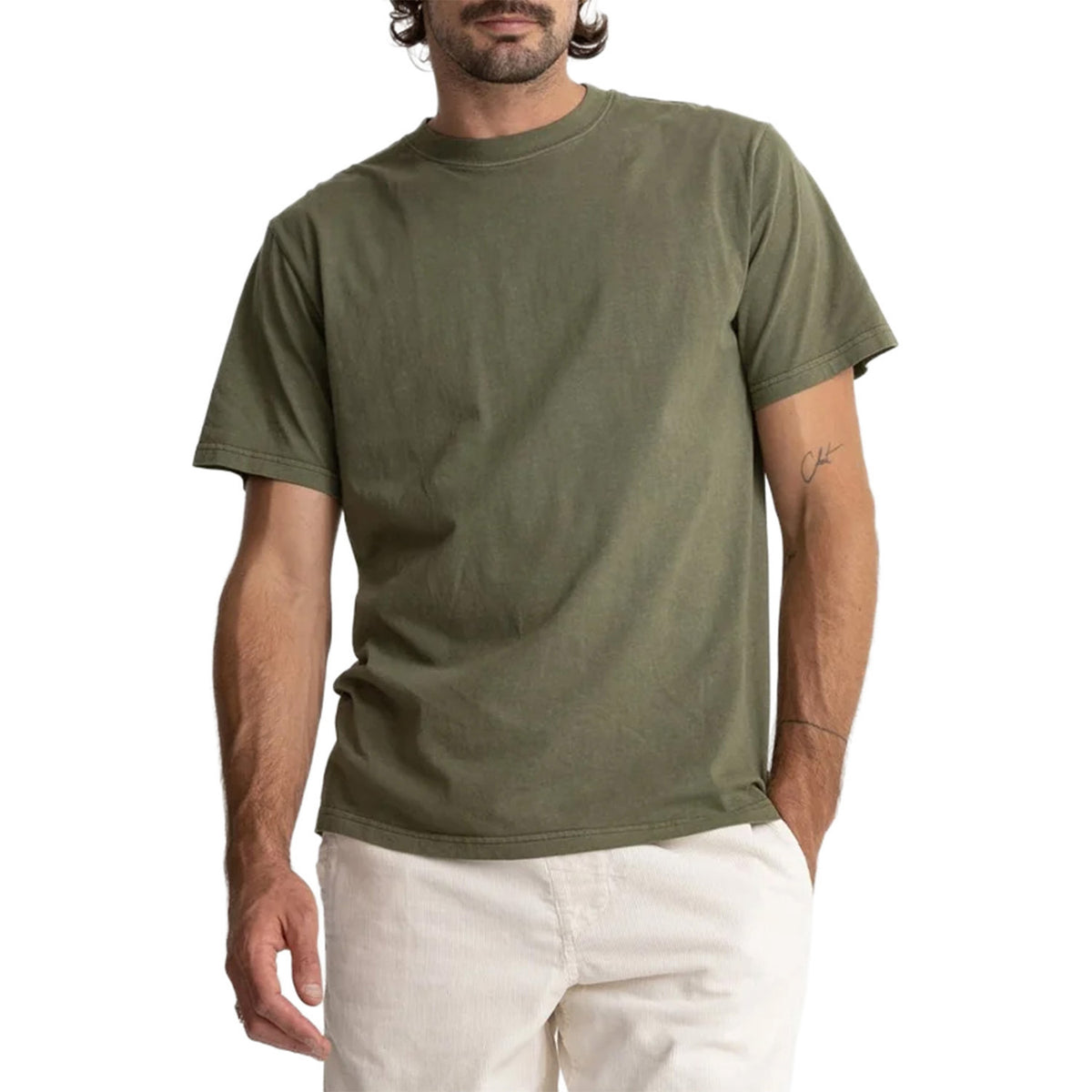 Rhythm Classic Vintage T-Shirt - Men's Olive