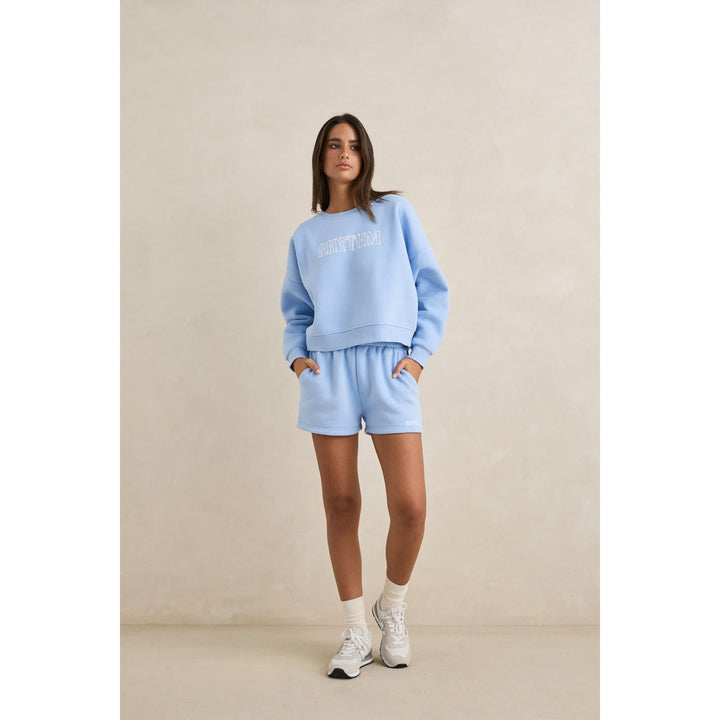 Rhythm Fleece Shorts - Women's Sky