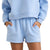 Rhythm Fleece Shorts - Women's Sky