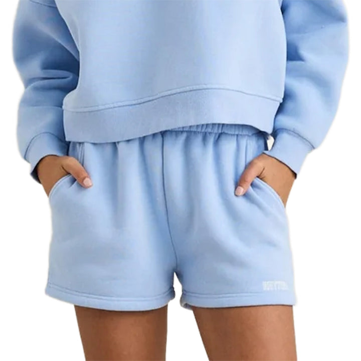 Rhythm Fleece Shorts - Women's Sky