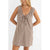 Rhythm Birdie Gingham Mini Dress - Women's Brown