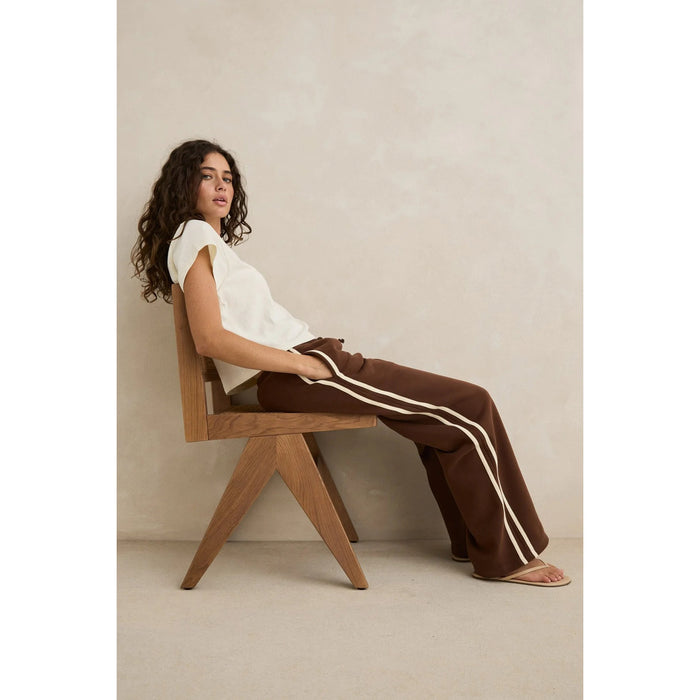 Rhythm Contrast Trackpants - Women's Brown