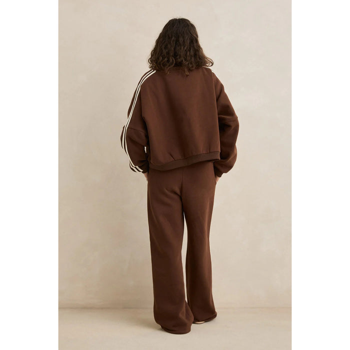 Rhythm Contrast Sweatshirt - Women's Brown