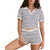 Rhythm Rommy Knit Top - Women's Vintage Stripe