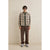 Rhythm Oscar Check Long-Sleeve Shirt - Men's Stone