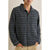 Rhythm Jacquard Check Long-Sleeve Shirt - Men's Charcoal