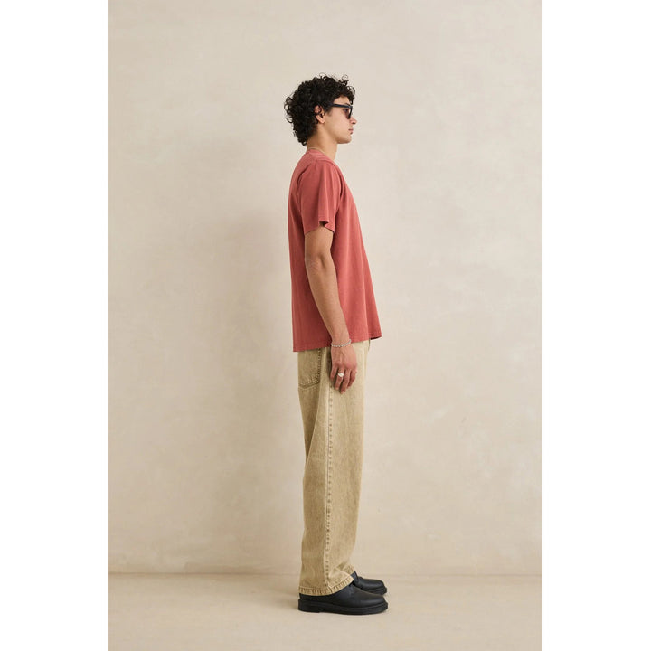 Rhythm Vintage Pocket Short-Sleeve T-Shirt - Men's Vintage Clay