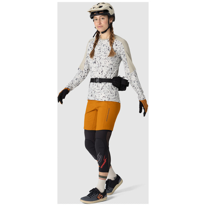 Outdoor Research Freewheel Long-Sleeve Jersey - Women's Pro Khaki/Oyster Creekside Print