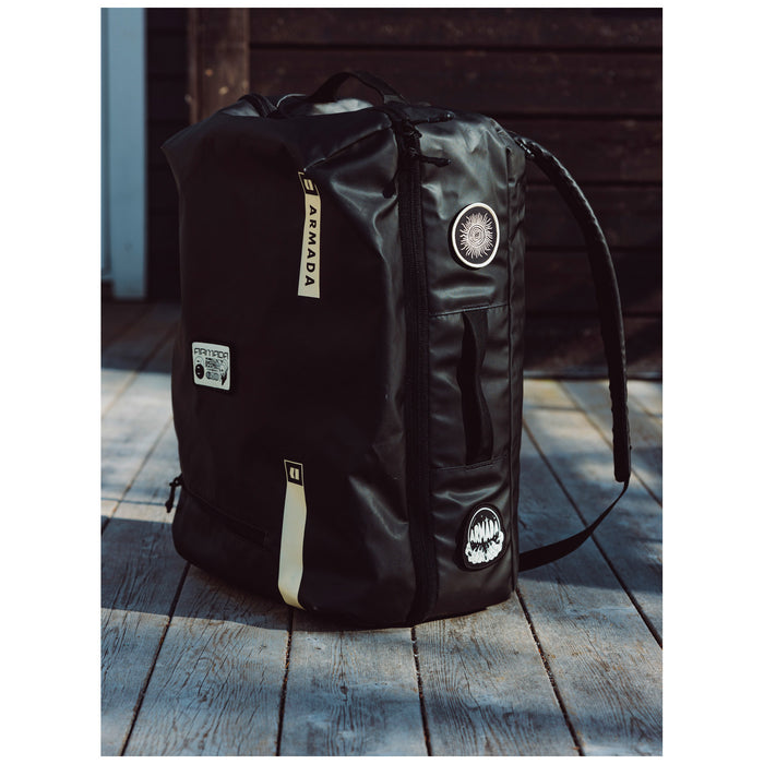 Armada 60L Duffle Black / Afterglow