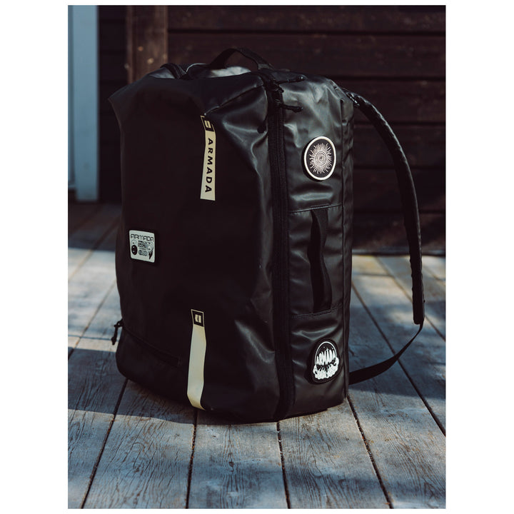 Armada 60L Duffle Black / Afterglow