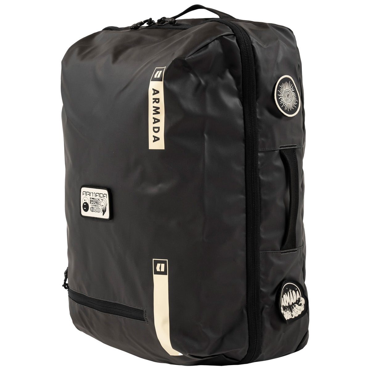 Armada 60L Duffle Black / Afterglow