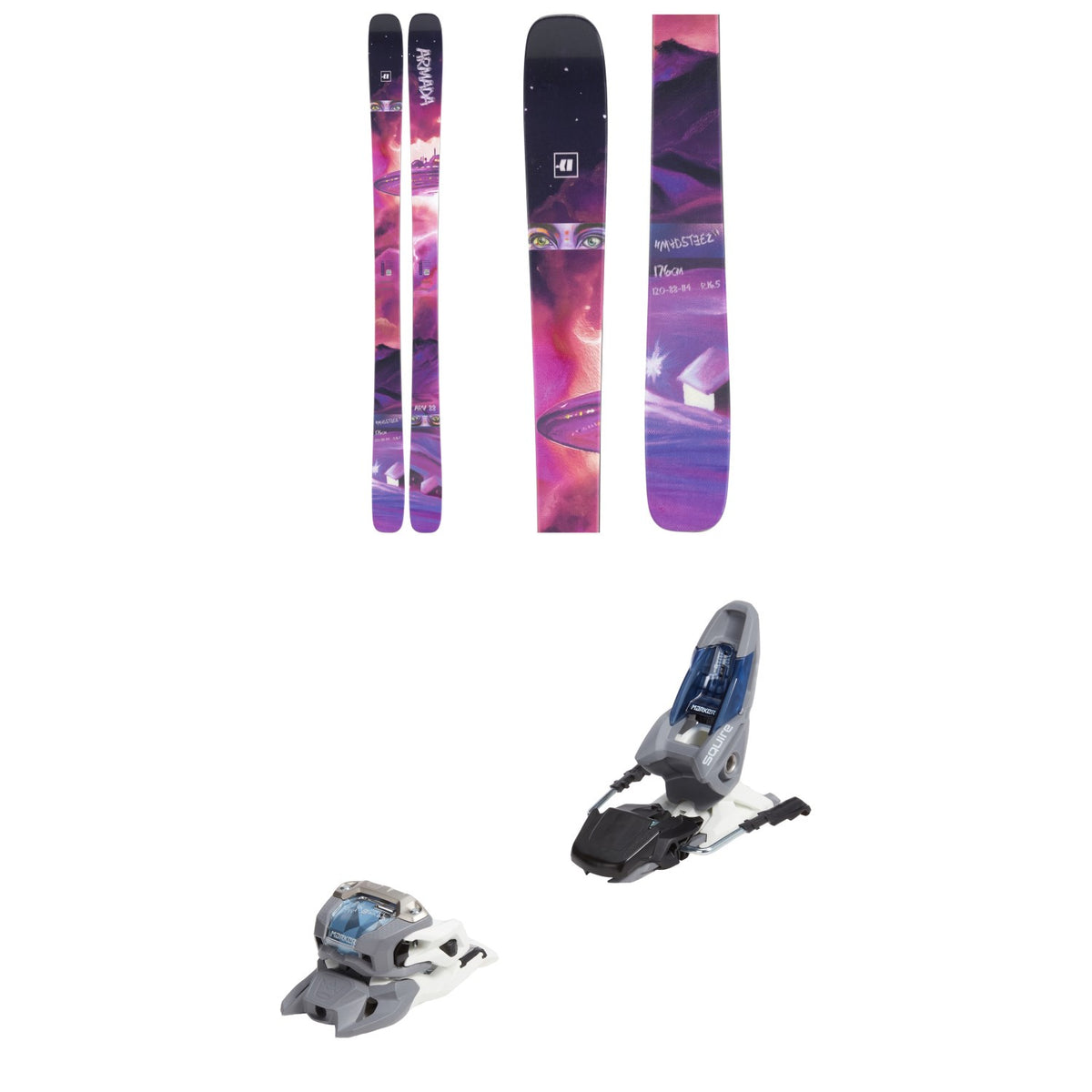 Armada ARV 88 Skis + Marker Squire 11 Ski Bindings 2026