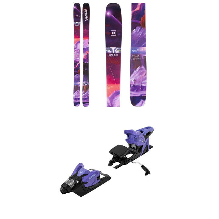 Armada ARV 100 Skis + Armada Strive 14 GW Ski Bindings 2026