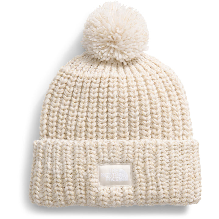 The North Face Cozy Chunky Cabin Beanie Gardenia White/Gravel/Khaki Stone/Gardenia White