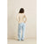 Rhythm Essential Long-Sleeve Knit Top - Women's White Marle