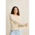 Rhythm Essential Long-Sleeve Knit Top - Women's White Marle