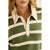 Rhythm Rugby Polo Knit Sweater - Women's Olive