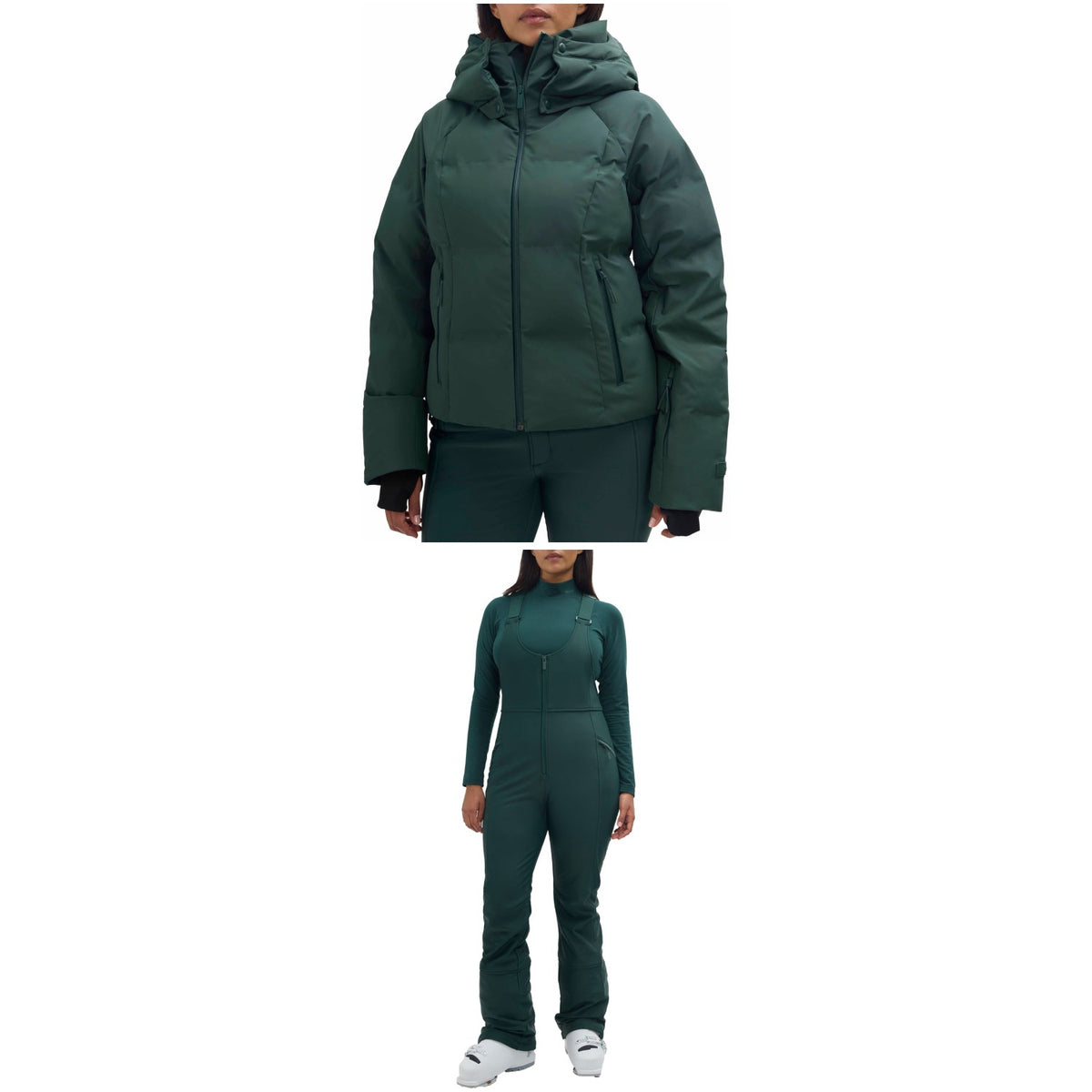 Halfdays Georgie Puffer Jacket + Isabel Bibs - Women's
