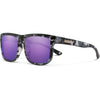 Matte Ice Tortoise/Polarized Purple Mirror