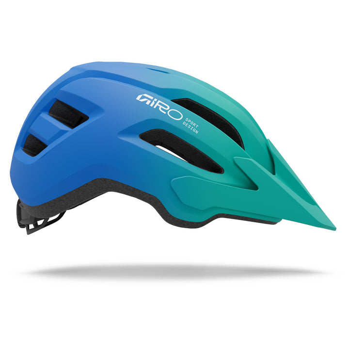 Giro Fixture MIPS II Bike Helmet - Kids' Matte Green/Blue