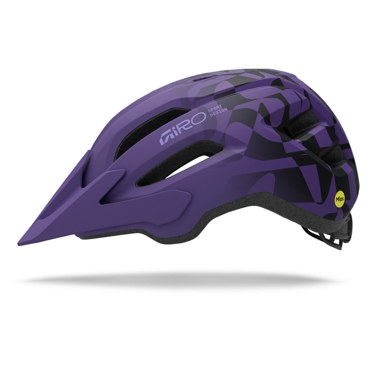 Giro Fixture MIPS II Bike Helmet - Kids' Matte Purple Rush