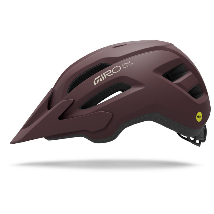 Giro Fixture MIPS II Bike Helmet - Women's Matte Dark Maroon