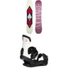 Rossignol Meraki Snowboard + Season Meld Snowboard Bindings - Women's
