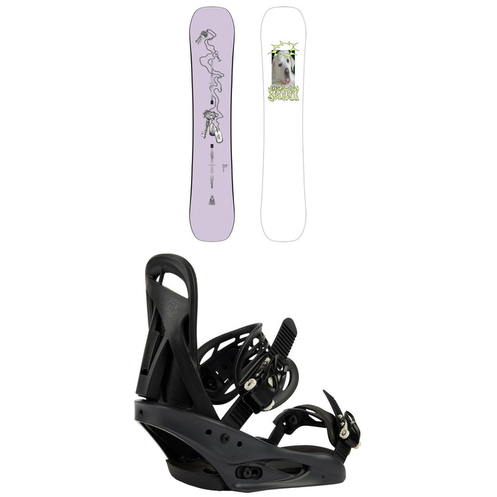 Burton Good Company Snowboard + Citizen Snowboard Bindings - Women's 2026
