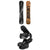 Lib Tech Legitimizer C3 Snowboard + Arbor Hemlock Snowboard Bindings