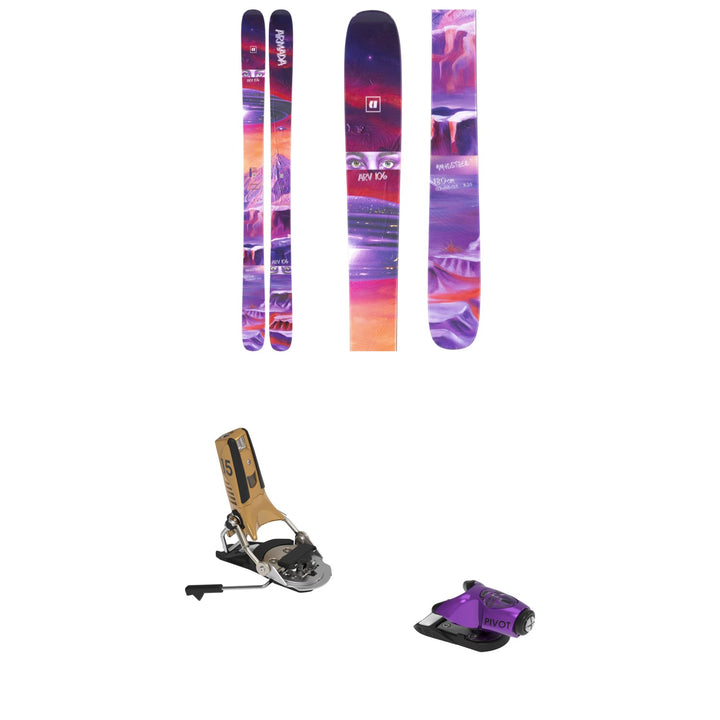 Armada ARV 106 Skis + Look Pivot 2.0 15 GW Ski Bindings 2026