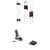 Armada Whitewalker 116 Skis + Look Pivot 2.0 15 GW Ski Bindings 2026
