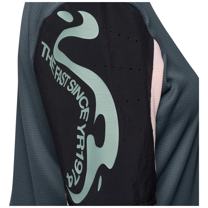 Fox Racing Defend Short-Sleeve Jersey - Women's Creation Deep Cobalt
