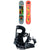 K2 Mini Turbo Snowboard + Bent Metal BMX Snowboard Bindings - Kids'