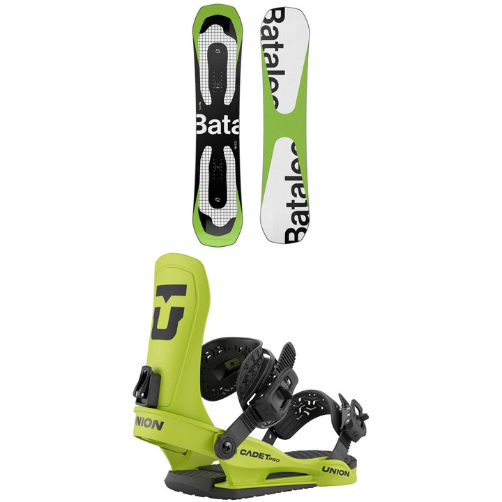 Bataleon Evil Teen Snowboard + Union Cadet Pro Snowboard Bindings - Kids'