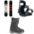 GNU Young Money C2E Snowboard + Bent Metal BMX Snowboard Bindings + Union Cadet Snowboard Boots - Kids'