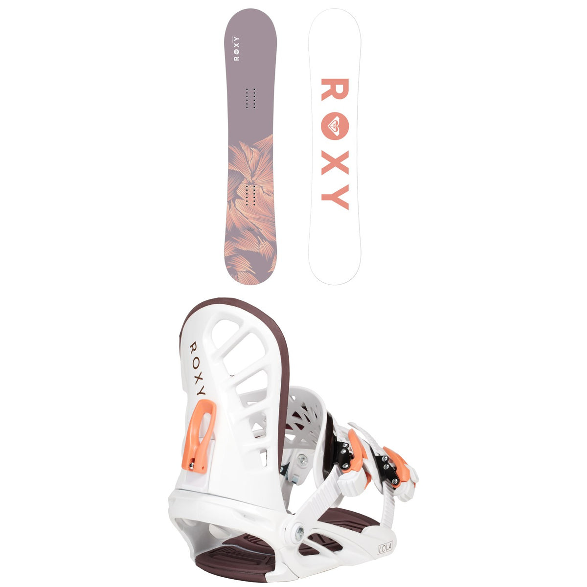 Roxy Raina C2 Snowboard + Lola Snowboard Bindings - Women's 2026