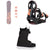 Roxy Raina C2 Snowboard + Viva LTD Snowboard Bindings + Salomon Pearl Boa X Snowboard Boots - Women's 2026