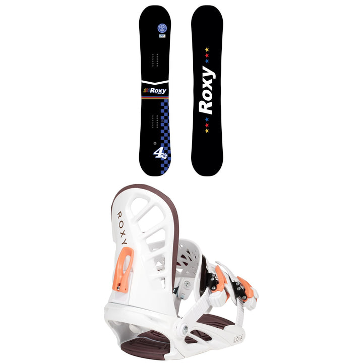 Roxy XOXO C2 Snowboard + Lola Snowboard Bindings - Women's 2026