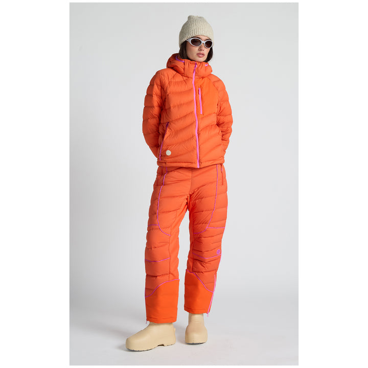 Seniq WildPuff Packable Down Hoodie - Women's Spicy