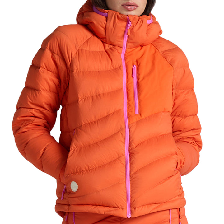 Seniq WildPuff Packable Down Hoodie - Women's Spicy