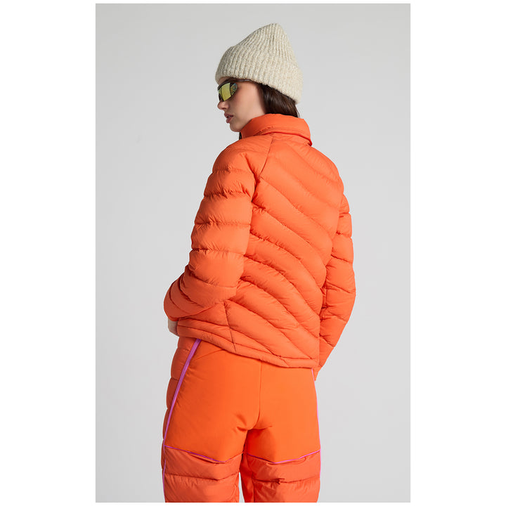 Seniq WildPuff Packable Down Hoodie - Women's Spicy