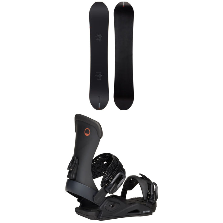 Season Kin Snowboard + Meld Snowboard Bindings