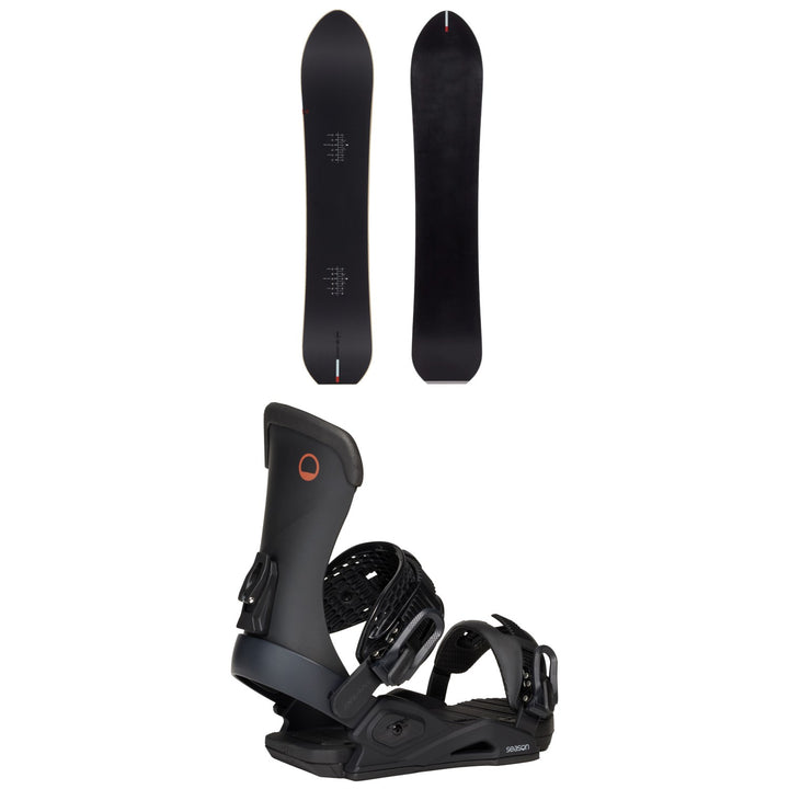 Season Nexus Snowboard + Meld Snowboard Bindings