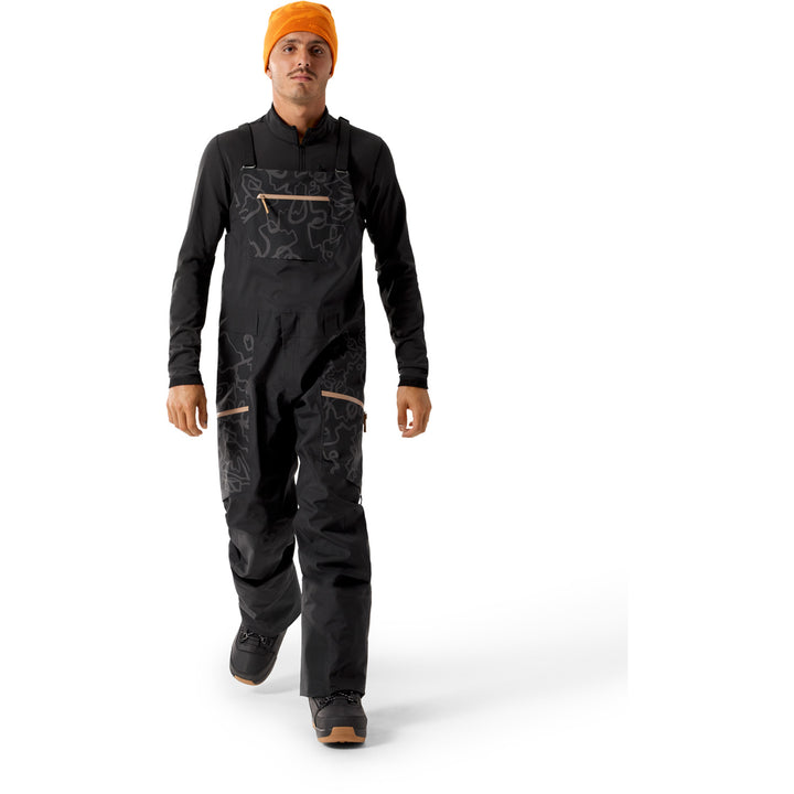Arc'teryx Sabre Bib Pants - Nightfall - Men's Nightfall - Print