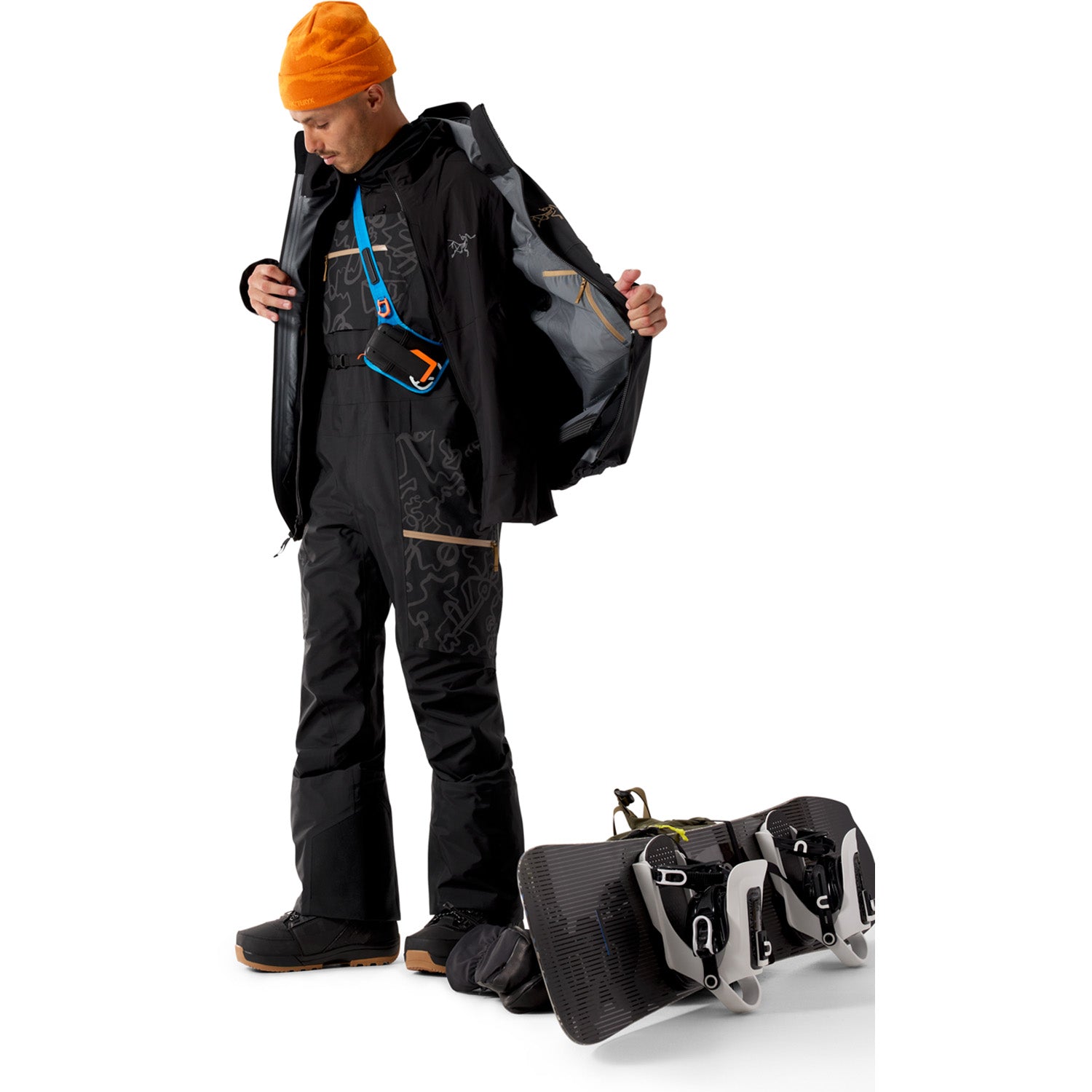 Arc'teryx Sabre Bib Pants - Nightfall - Men's – evo