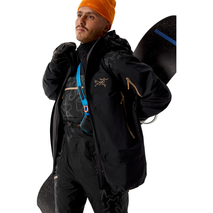 Arc'teryx Sabre Bib Pants - Nightfall - Men's Nightfall - Print