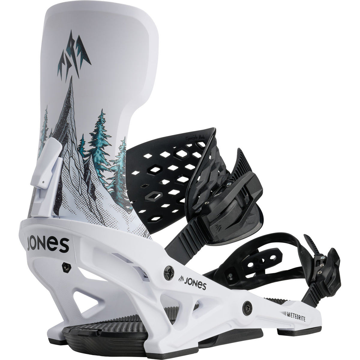 Jones Meteorite Rallycat Snowboard Bindings 2027 White
