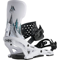 Jones Meteorite Rallycat Snowboard Bindings 2027 White::White